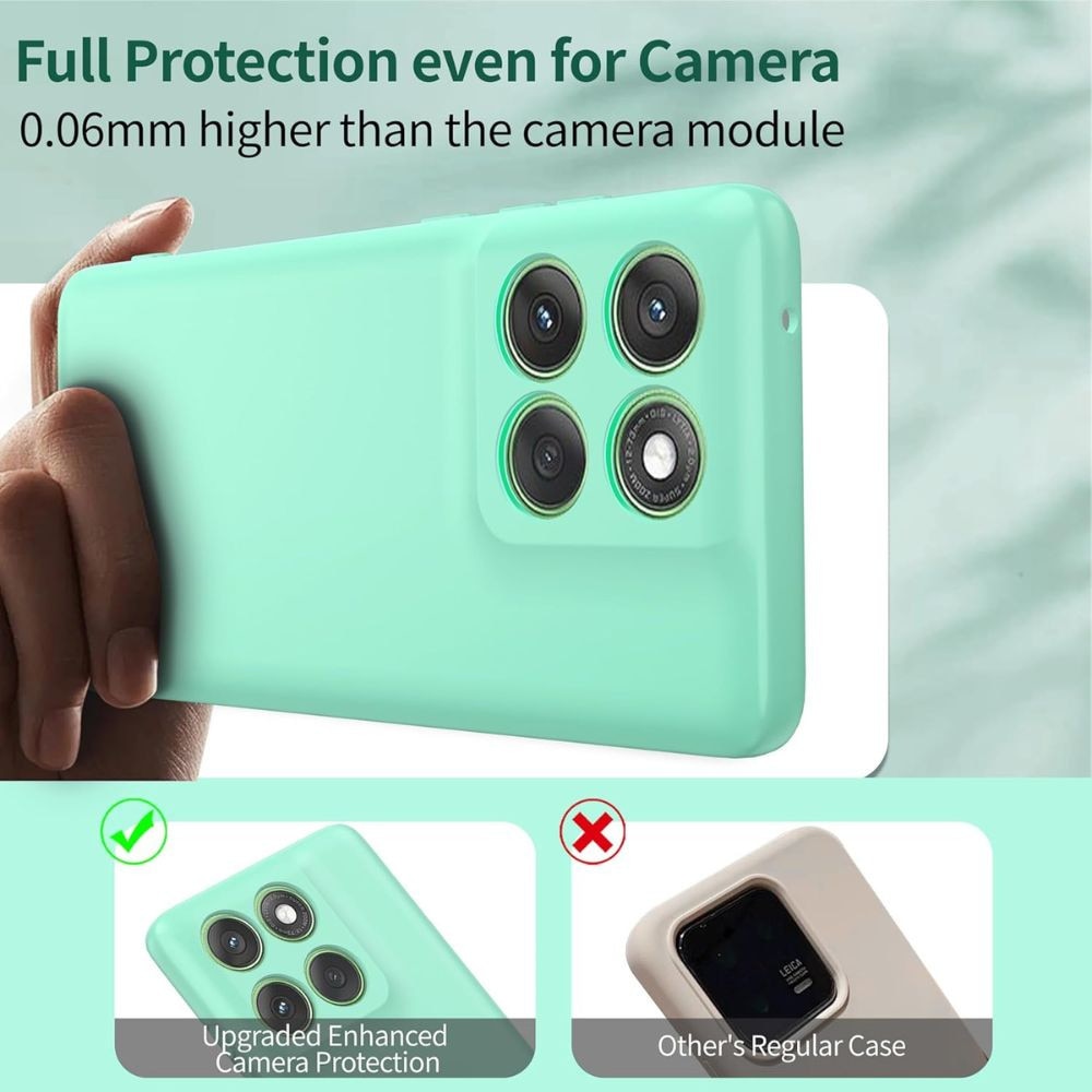 Husa Flexibila, compatibila cu Motorola EDGE 60 / 60 FUSION, Silicon, 2mm, Verde Menta