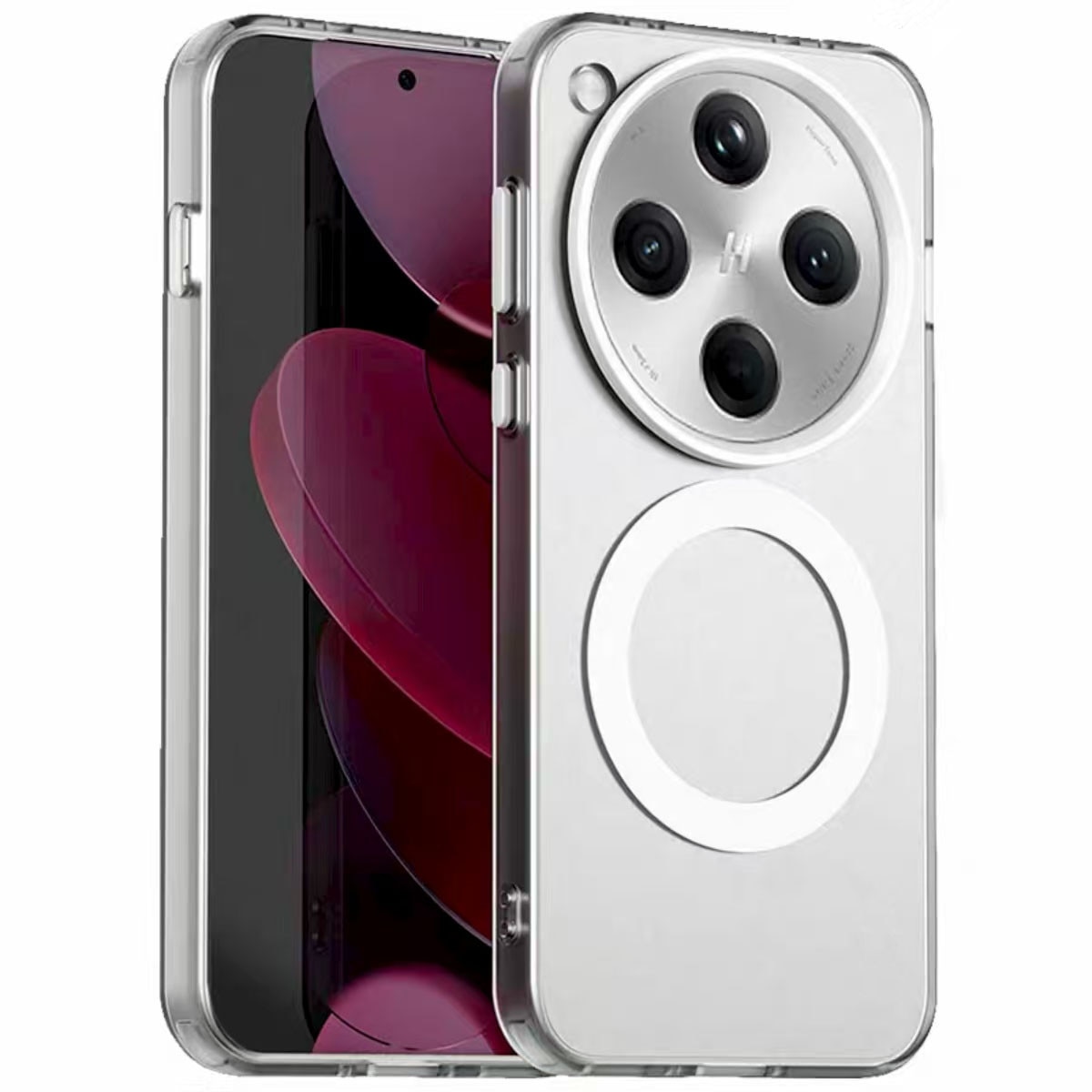 Carcasa silicon transparenta, Oppo Find X8 Pro, rezistenta la socuri 5G