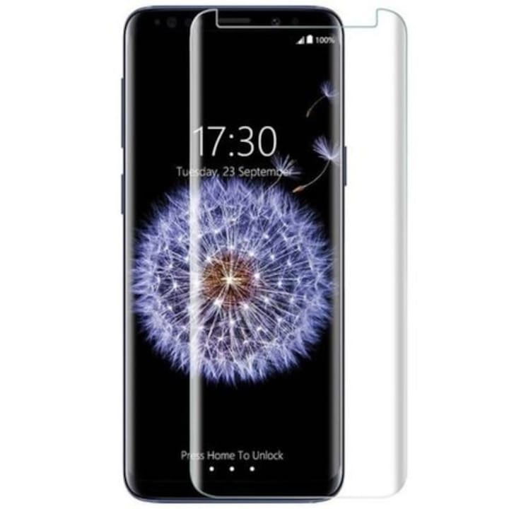 Folie protectie display sticla UV FULL GLUE compatibila Samsung Galaxy S8