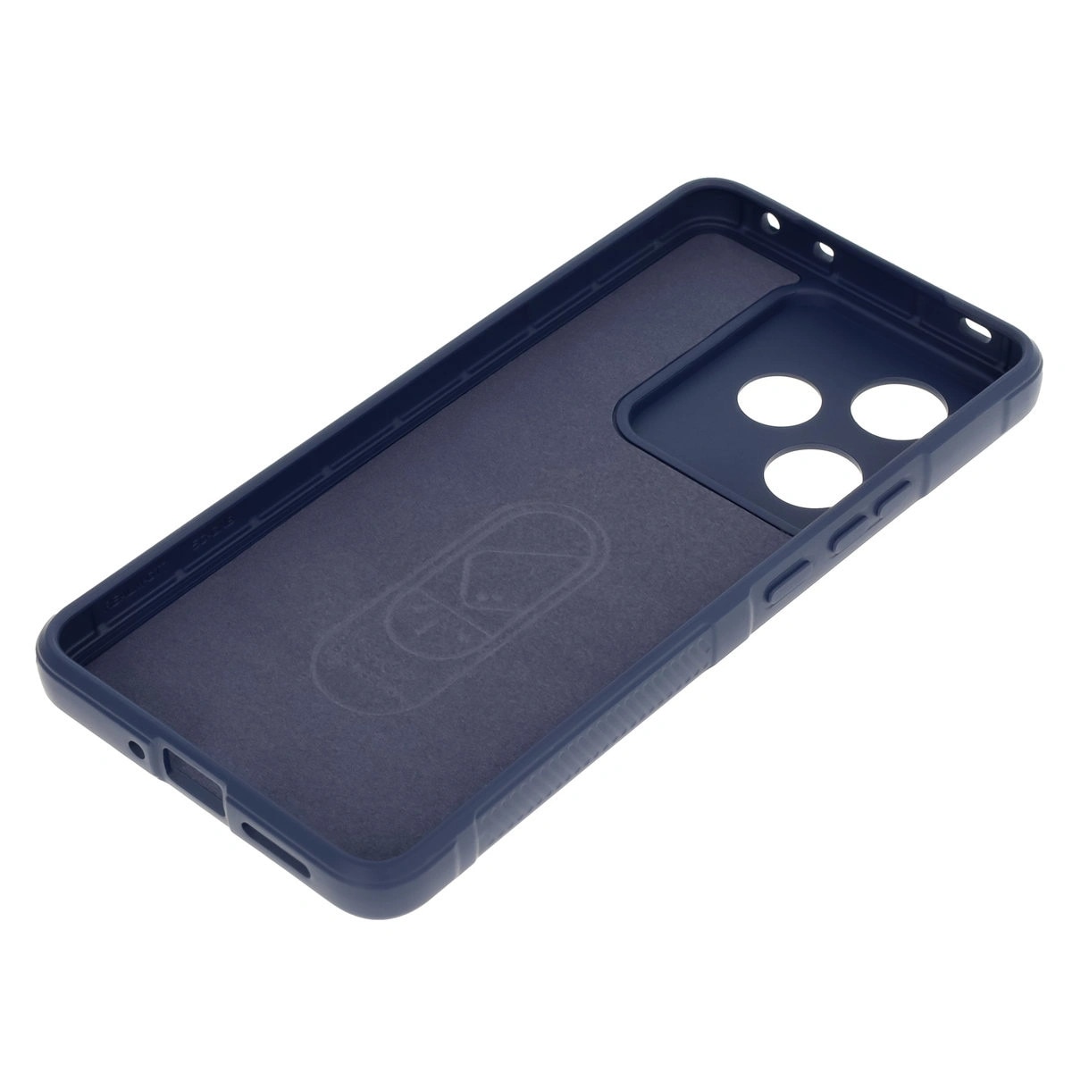 Husa Bizon Case Tur pentru Realme GT 7 / 7T, albastru inchis