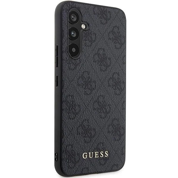 Carcasa Guess 4G Metal Gold Logo compatibila cu Samsung Galaxy S23 FE, Gri