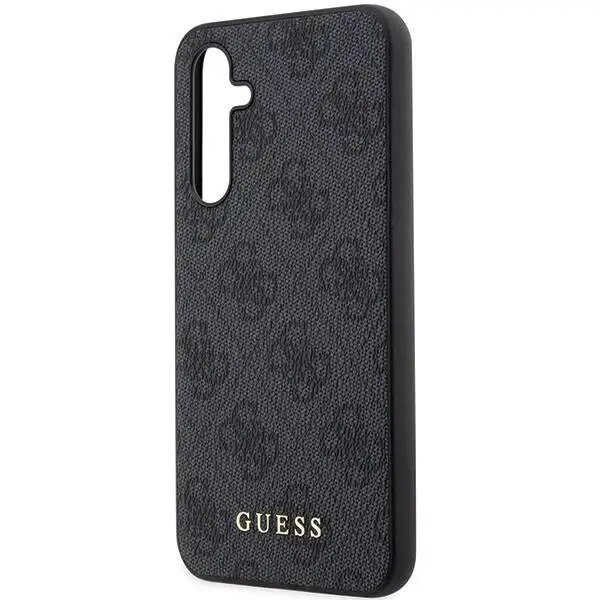 Carcasa Guess 4G Metal Gold Logo compatibila cu Samsung Galaxy S23 FE, Gri