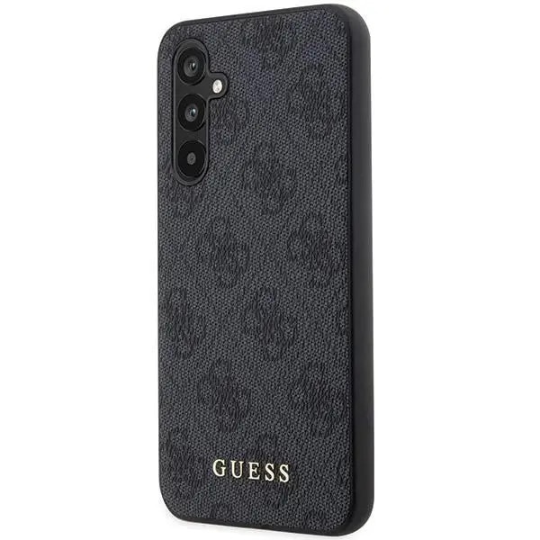 Carcasa Guess 4G Metal Gold Logo compatibila cu Samsung Galaxy S23 FE, Gri