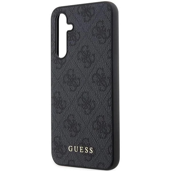 Carcasa Guess 4G Metal Gold Logo compatibila cu Samsung Galaxy S23 FE, Gri