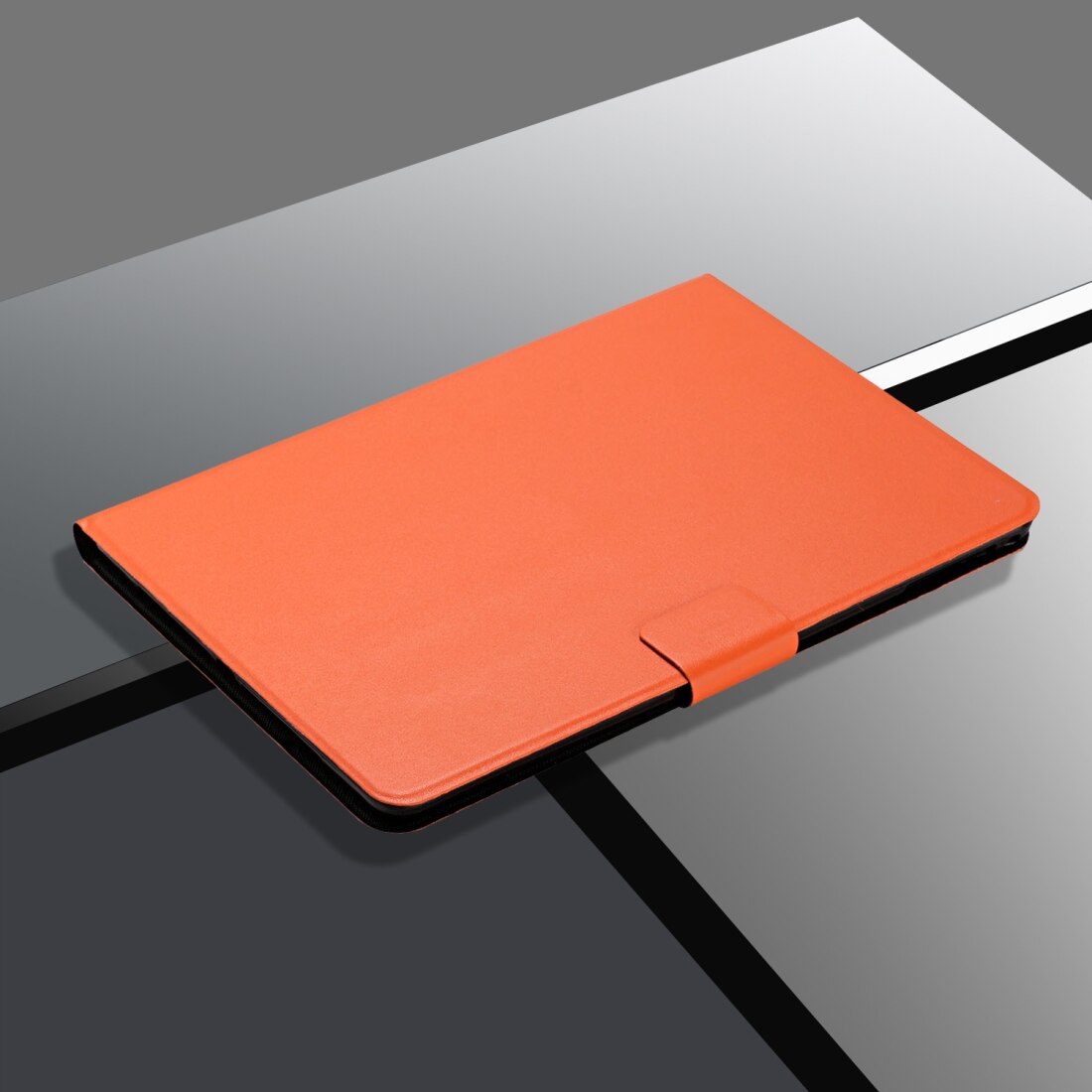 Husa tableta pentru Amazon Kindle Paperwhite 4 (2018) / 3 / 2 / 1, piele PU, tip carte orizontal cu suport pentru carduri si inchidere magnetica, functie auto sleep/wake (Portocaliu)