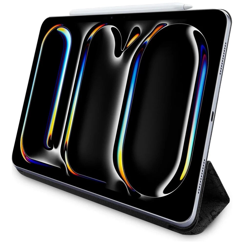 Husa pentru iPad Pro 11 (2024) - Guess Magnetic 4G Big Logo (GUFC11PM24PS4SGK) - Black