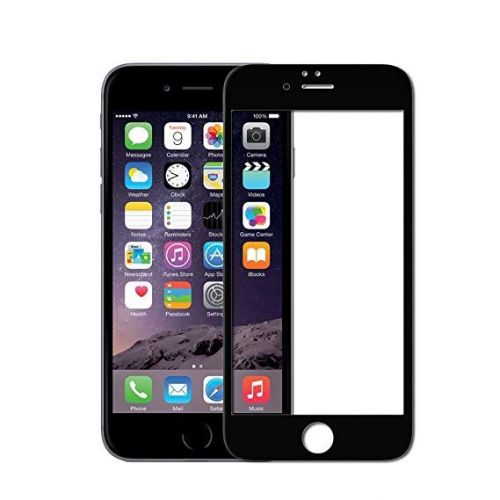 Folie din sticla securizata cu margini negre pentru Iphone 7