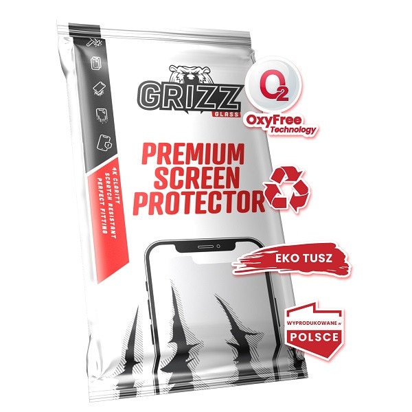 Folie sticla hibrid GrizzGlass HybridGlass compatibila cu OnePlus 15R, Transparent