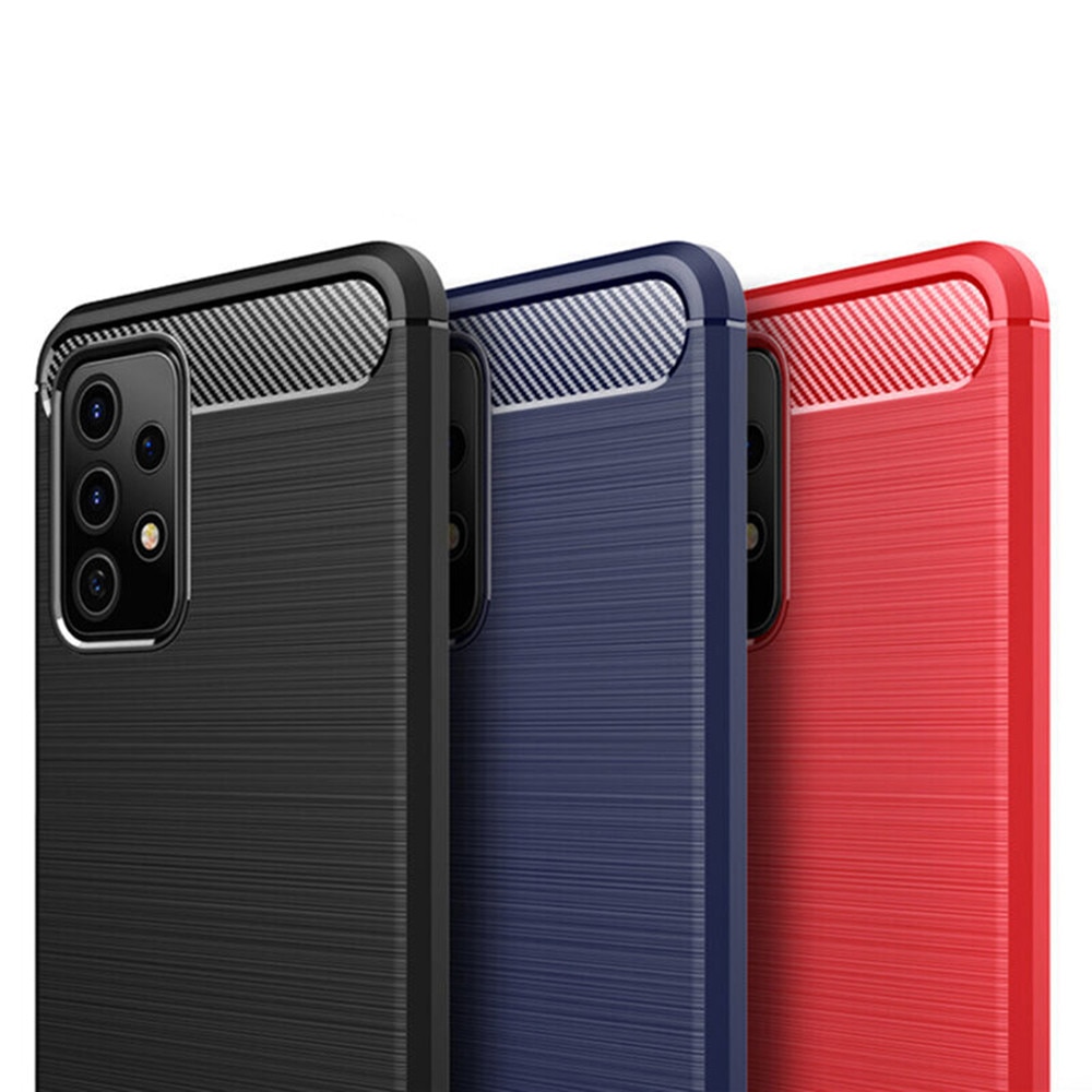Husa de Protectie RAO Compatibila cu Samsung Galaxy A32 5G, din TPU, Rezistenta la Zgarieturi, Negru