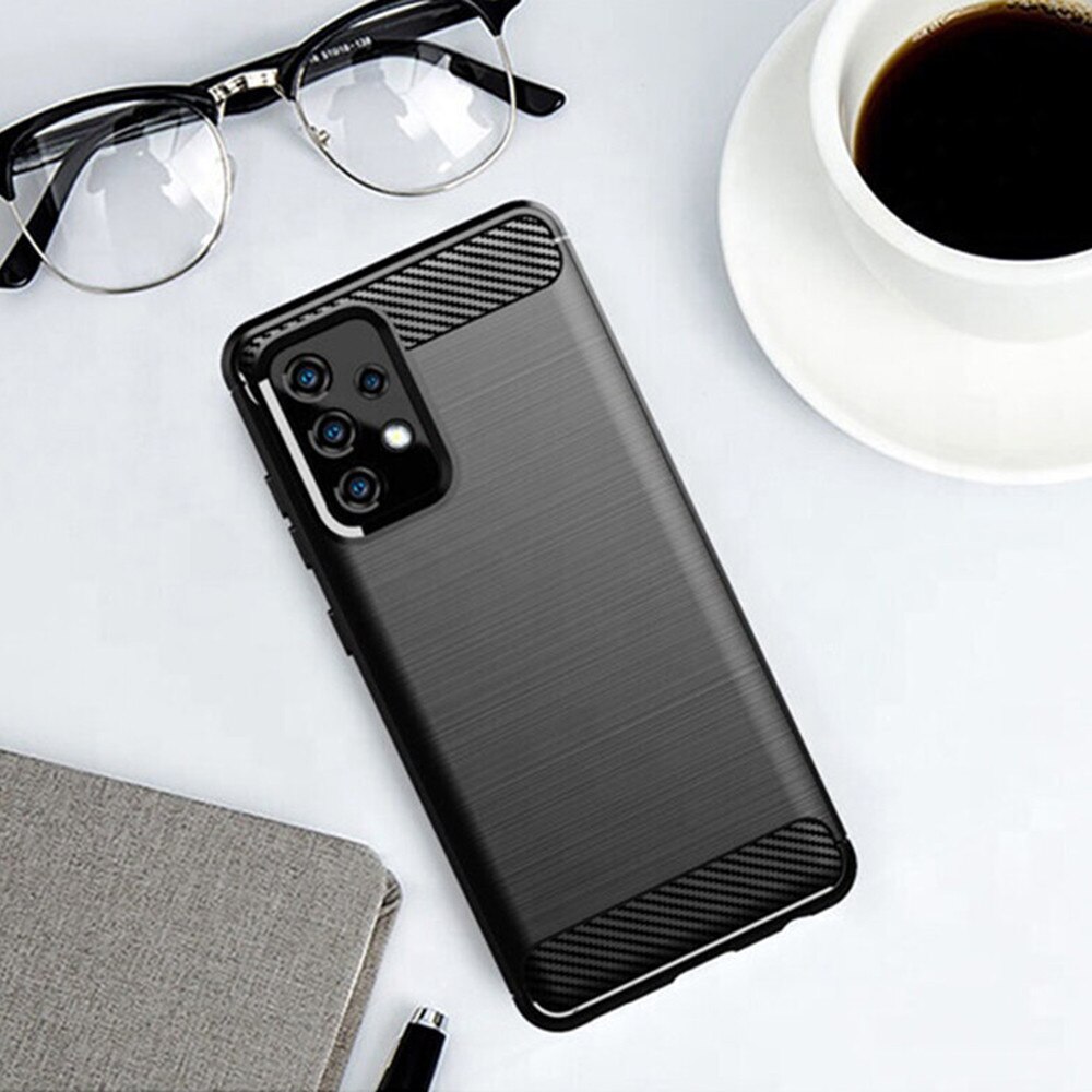 Husa de Protectie RAO Compatibila cu Samsung Galaxy A32 5G, din TPU, Rezistenta la Zgarieturi, Negru