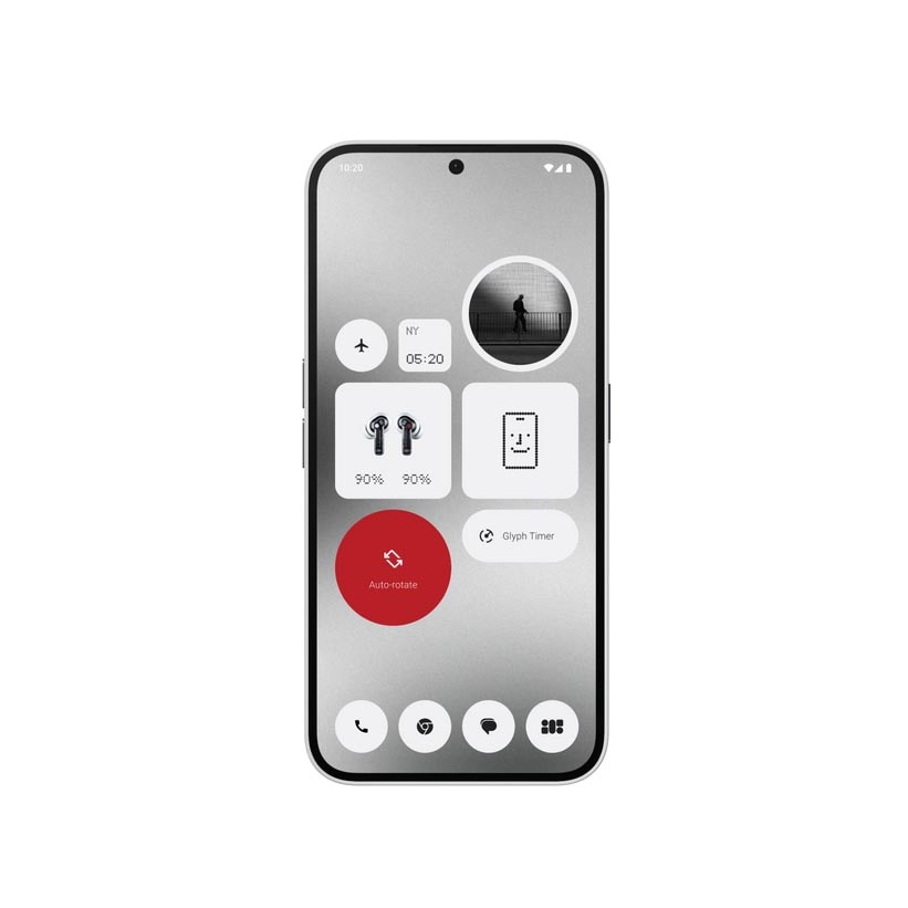 RESIGILAT: Telefon mobil Nothing Phone (2a), 128GB, 8GB RAM, 5G, White