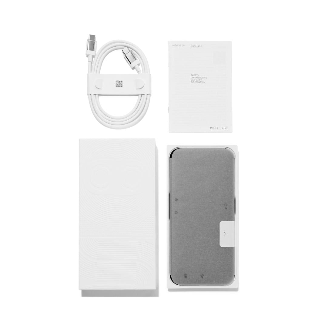 RESIGILAT: Telefon mobil Nothing Phone (2a), 128GB, 8GB RAM, 5G, White