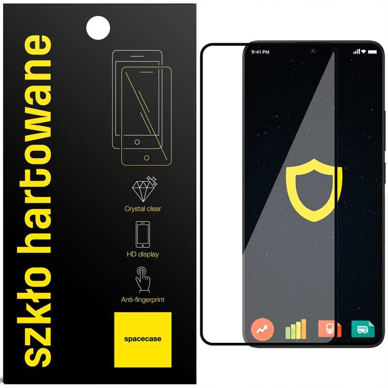 Sticla protectie Spacecase 5D pentru Poco X6 Pro 5G, 9H, montaj complet, set inclus