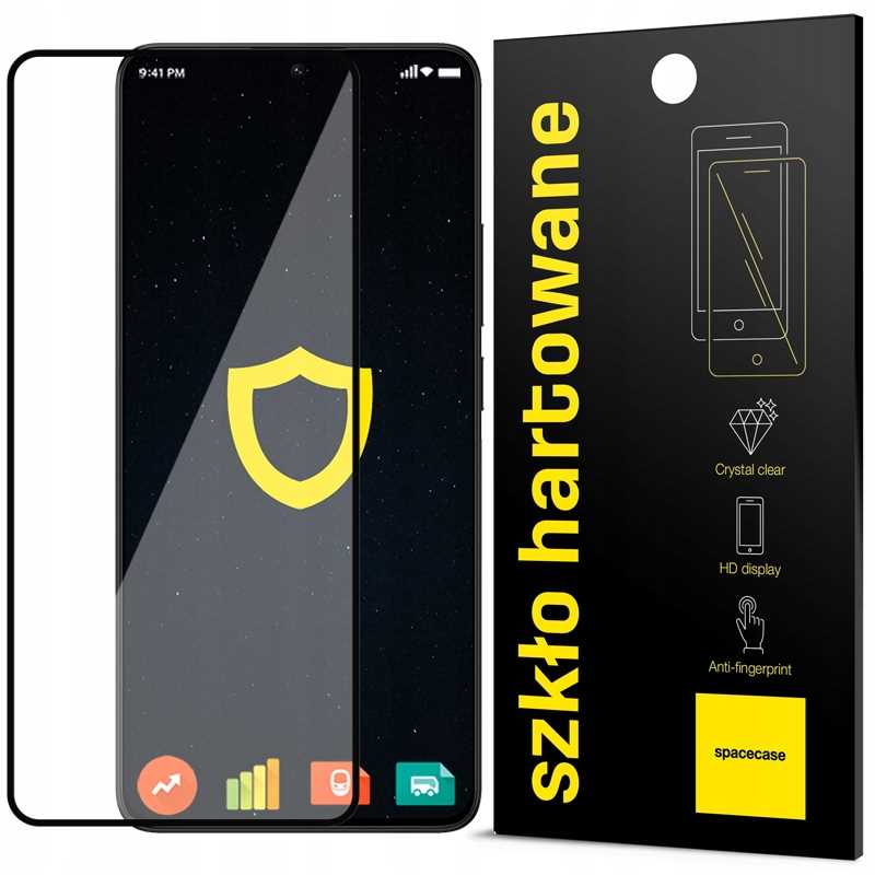 Sticla protectie Spacecase 5D pentru Poco X6 Pro 5G, 9H, montaj complet, set inclus