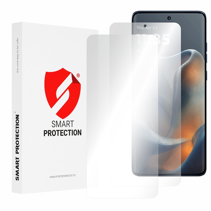 [Pachet 2x] Folie regenerabila premium Motorola Edge 60 / 60 Fusion - Smart Protection Classic - Clear