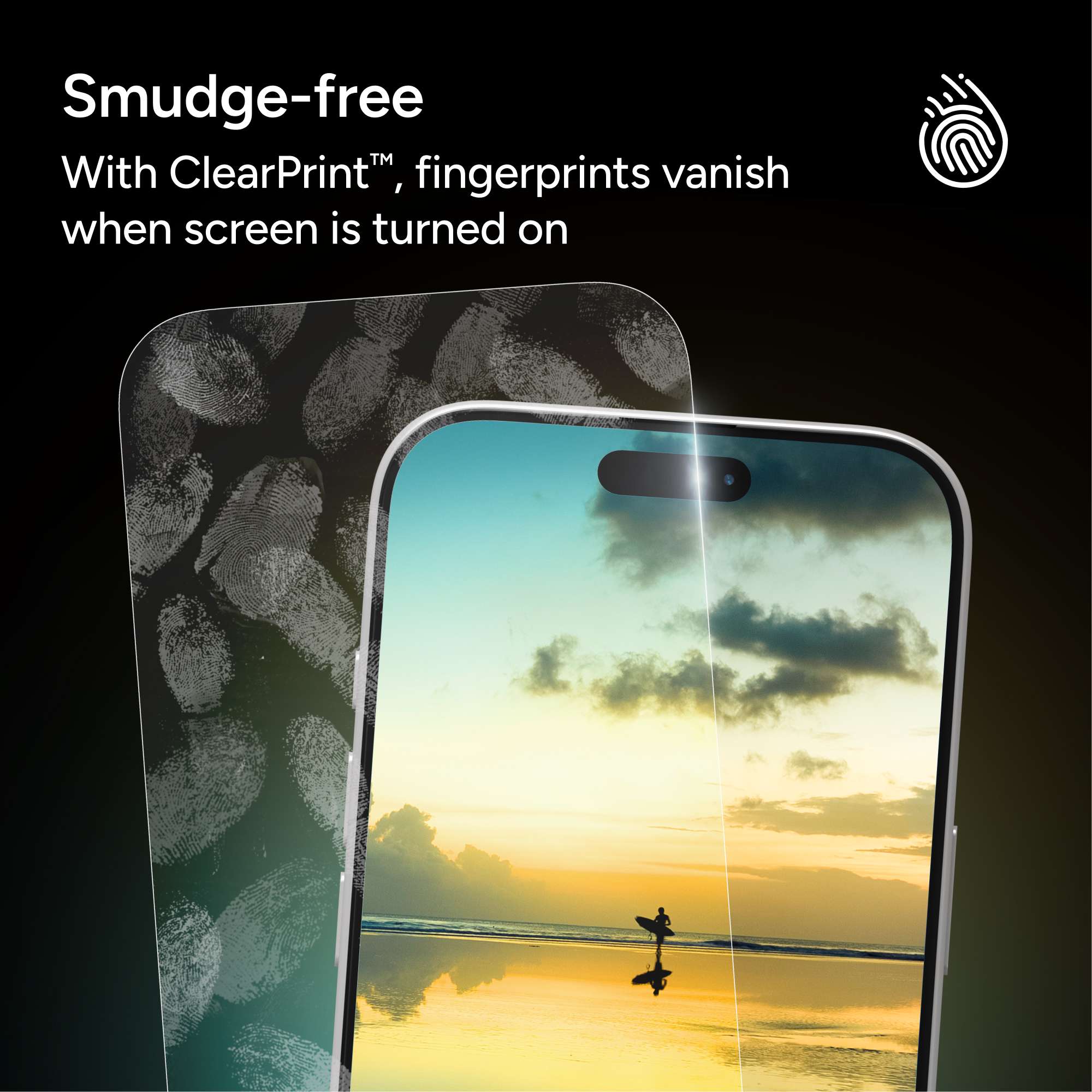 Folie sticla securizata ZAGG Invisibleshield Glass Elite compatibila cu iPhone 17, Transparent