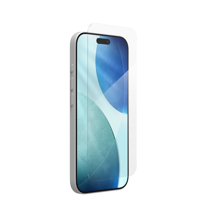 Folie sticla securizata ZAGG Invisibleshield Glass Elite compatibila cu iPhone 17, Transparent