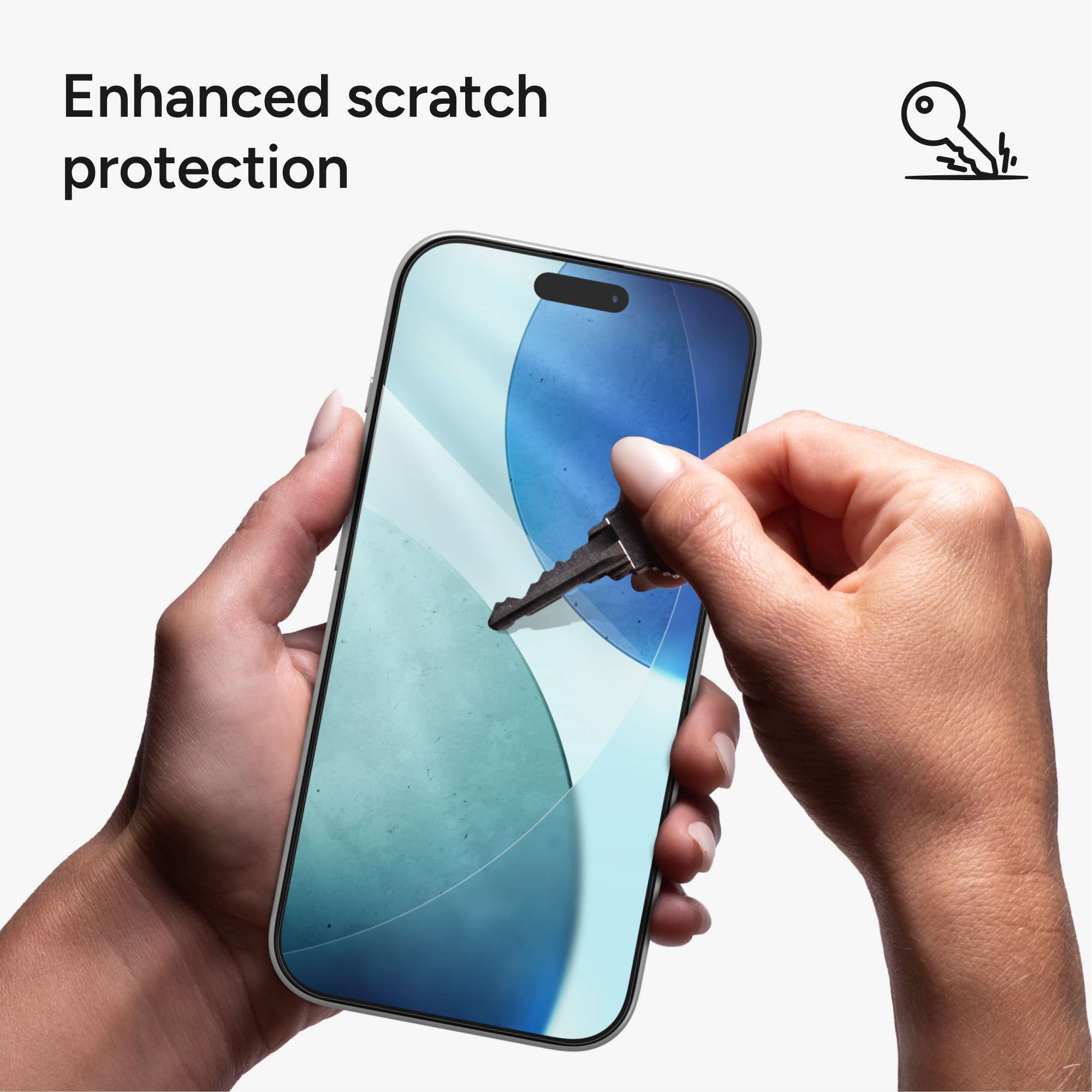 Folie sticla securizata ZAGG Invisibleshield Glass Elite compatibila cu iPhone 17, Transparent
