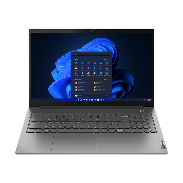 Laptop, Lenovo, ThinkBook 15, 15.6", Intel Core i7-1255U, Intel Iris Xe Graphics, 16GB 3200MHz, DDR4, SSD 1TB, no os, mineral grey