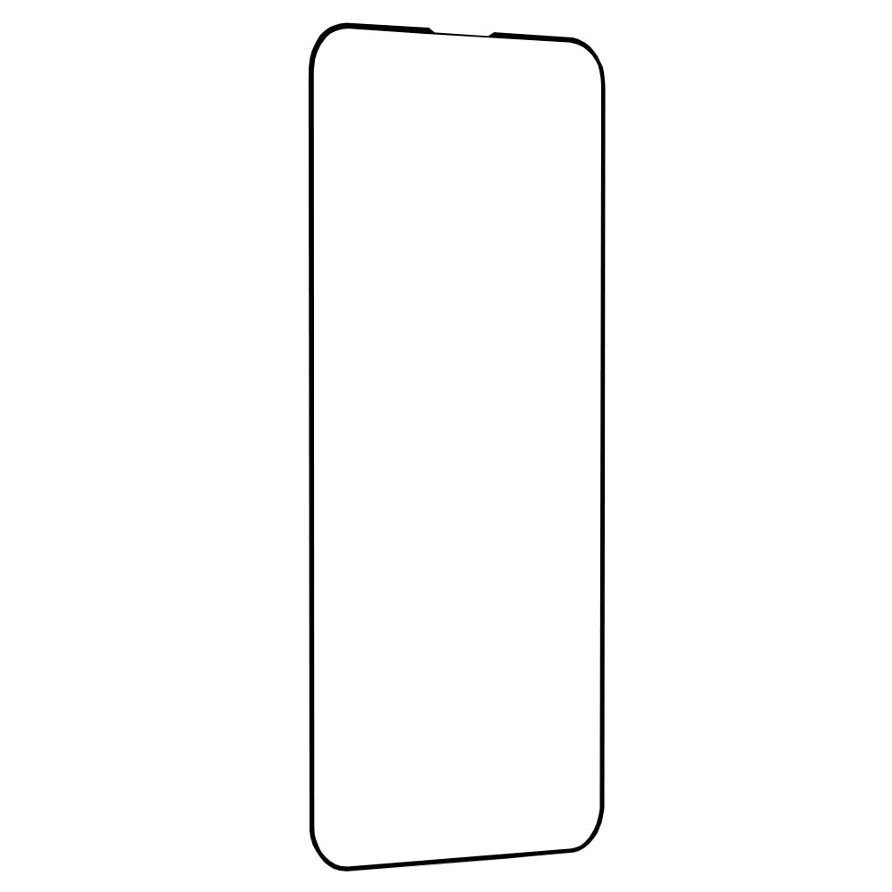 Folie telefon, Techsuit, 111D Full Cover, Antisoc, Negru, pentru iPhone 13/13 Pro/14