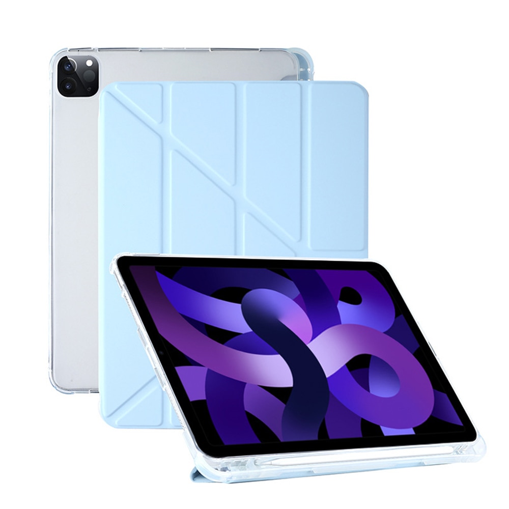 Husa de protectie compatibila cu iPad air4/5 (10,9 inchi) cu suport pentru creion, husa cu SoftTPU in forma de Y