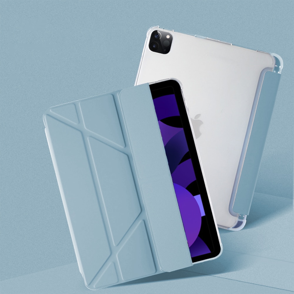 Husa de protectie compatibila cu iPad air4/5 (10,9 inchi) cu suport pentru creion, husa cu SoftTPU in forma de Y
