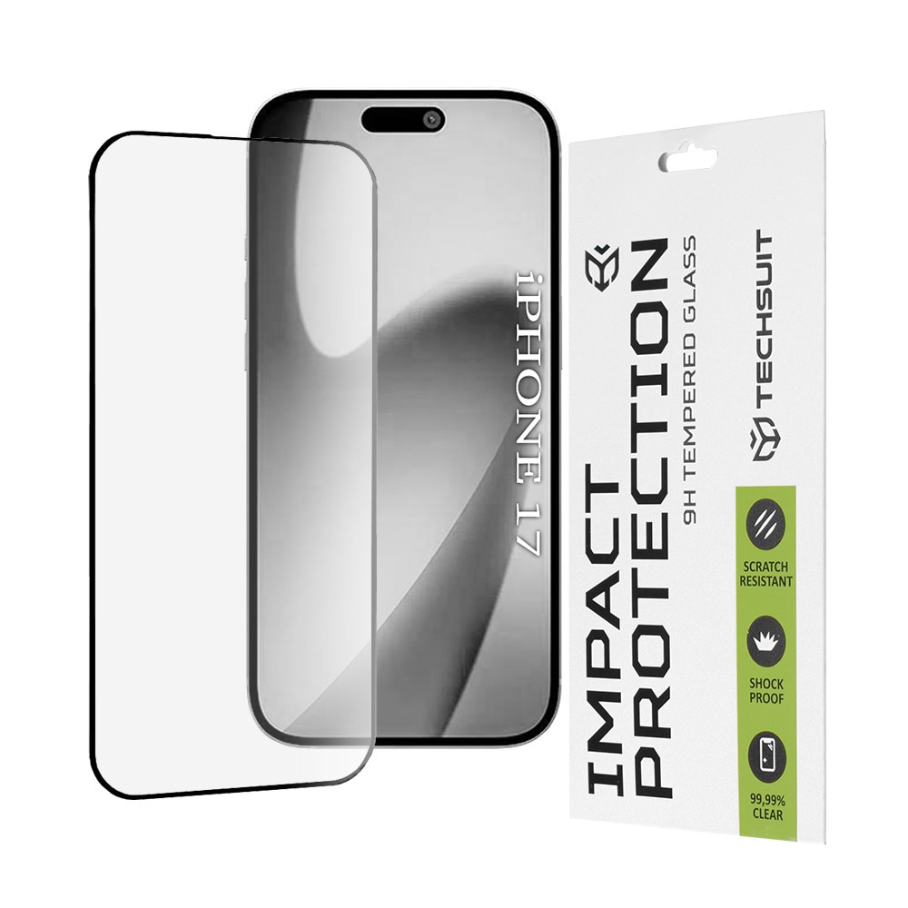 Glass shield Display pentru iPhone 17, K27, Protective glass, Deep Dark