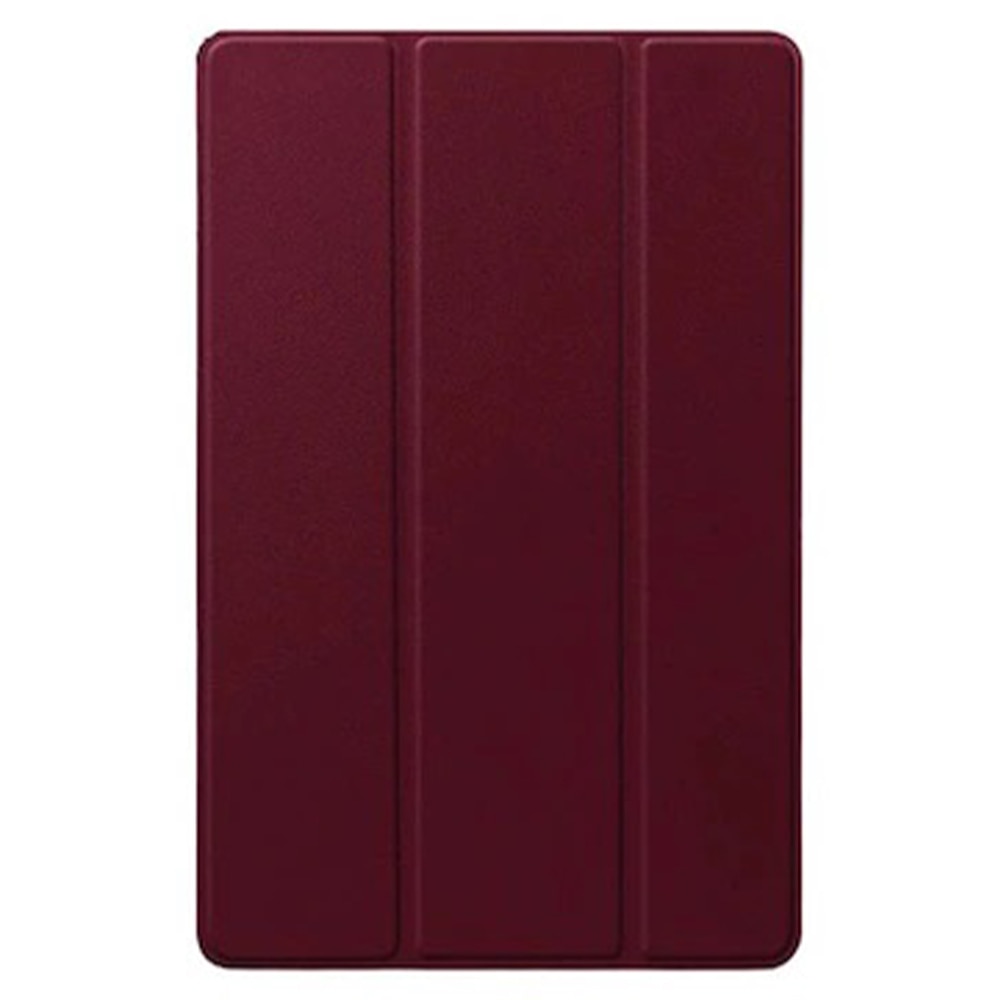 Husa compatibila cu Lenovo Tab M10 Plus 3rd Gen TB-125F / TB-128F, Tip carte, Bounce Comando, Protectie completa, Stand, Visiniu