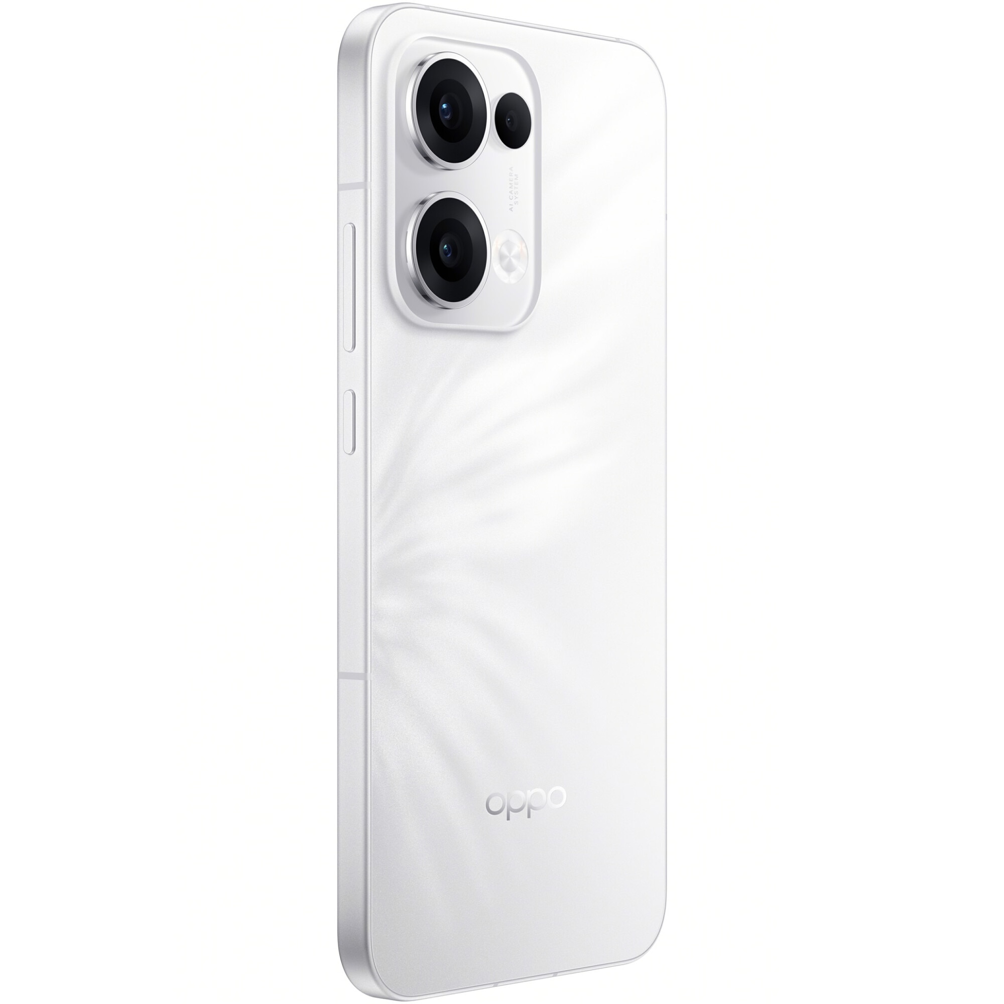 RESIGILAT: Telefon mobil OPPO Reno13, Dual SIM, 12GB RAM, 256GB, 5G, Plume White