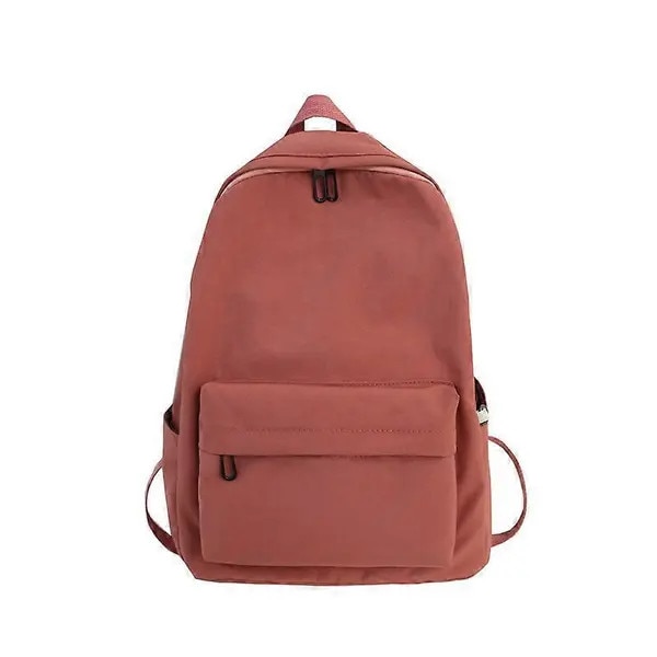 Rucsac de laptop din poliester, compartiment principal mare, buzunar frontal si protejat pentru laptop, maneca pentru troler, bretele captusite, 15L, rosu