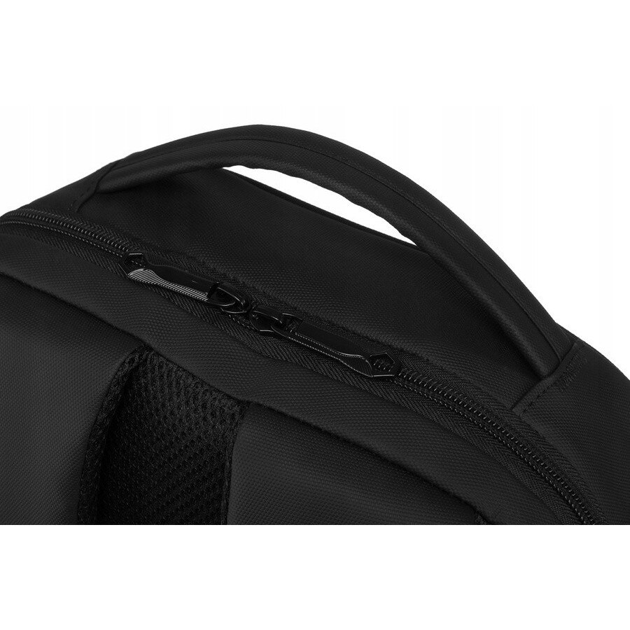 Rucsac business cu compartiment pentru laptop, Peterson, poliester rezistent, impermeabil, 34x27,5cm