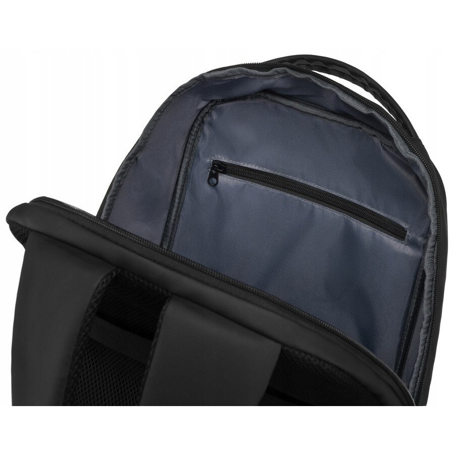 Rucsac business cu compartiment pentru laptop, Peterson, poliester rezistent, impermeabil, 34x27,5cm