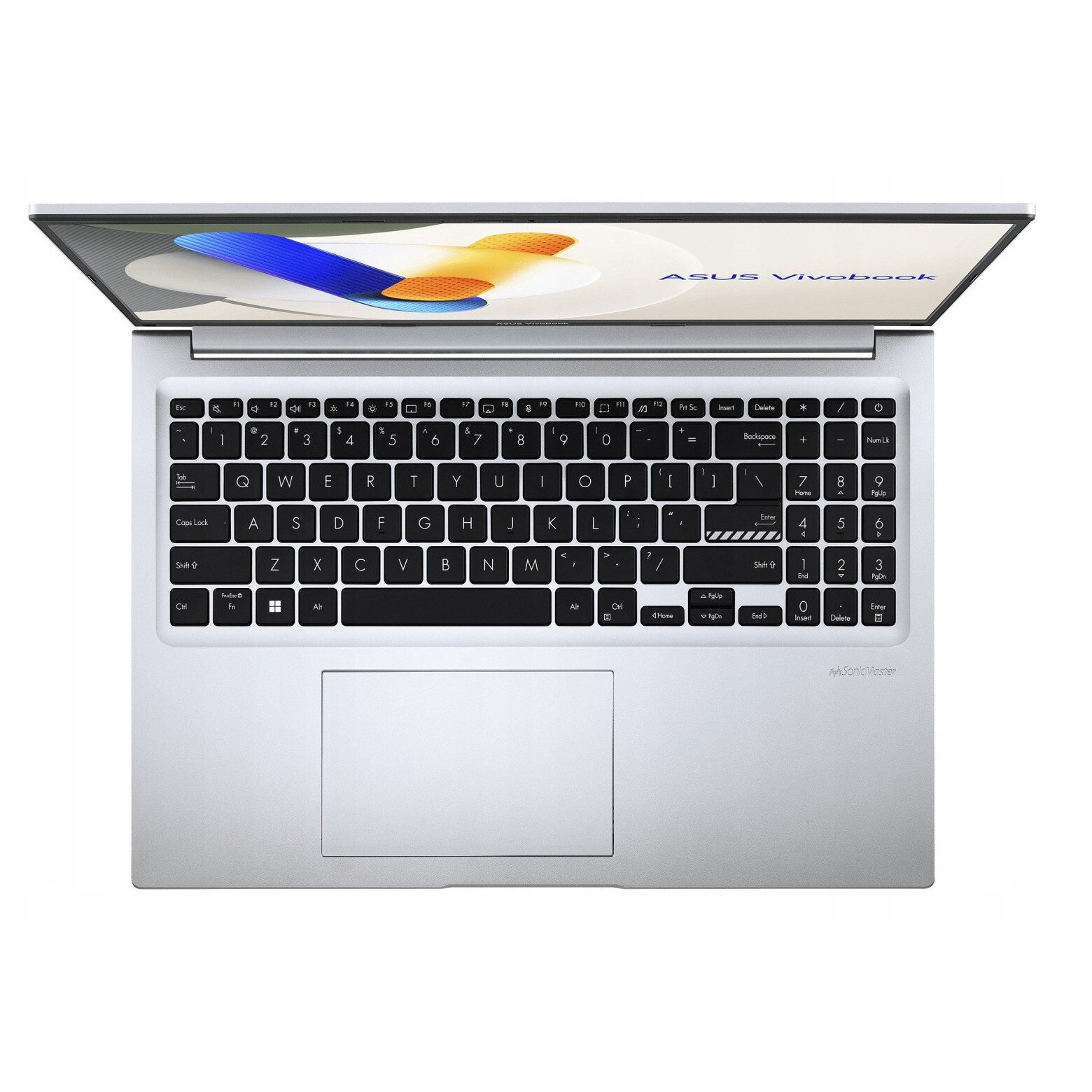 Laptop ASUS Vivobook 16, 16" WUXGA, Intel® Core™ i5 13420H pana la 4.6 GHz, 16 GB RAM DDR4, 512 GB SSD, Intel® UHD Graphics, Windows 11 Home, Cool Silver 512 GB