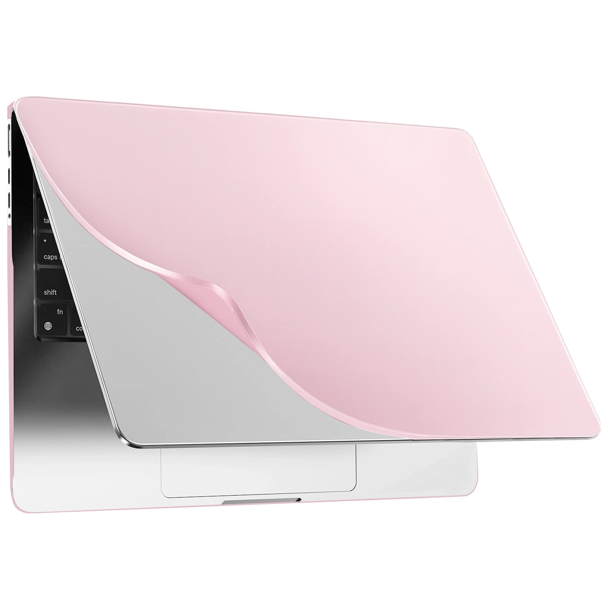 Etui pentru MacBook Pro 16" - Alogy AirGuard, mat roz, ultracompact, rezistent la zgarieturi, set de protectie