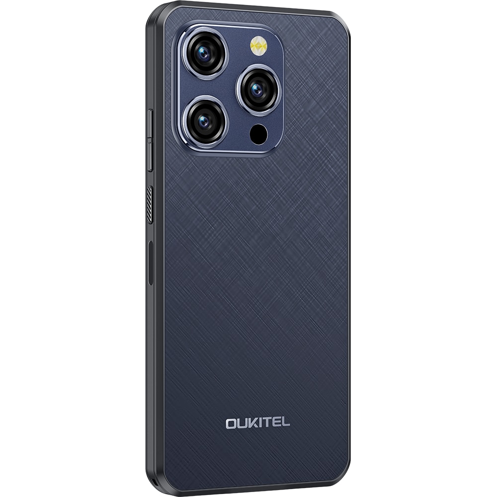 Telefon mobil Oukitel WP52, 5G, Dual SIM, Octa-Core Dimensity 6100+, 6.6-inch IPS, 256GB, Senzor Amprenta, 6500mAh, IP68/IP69K, NFC, Android 14, Blue
