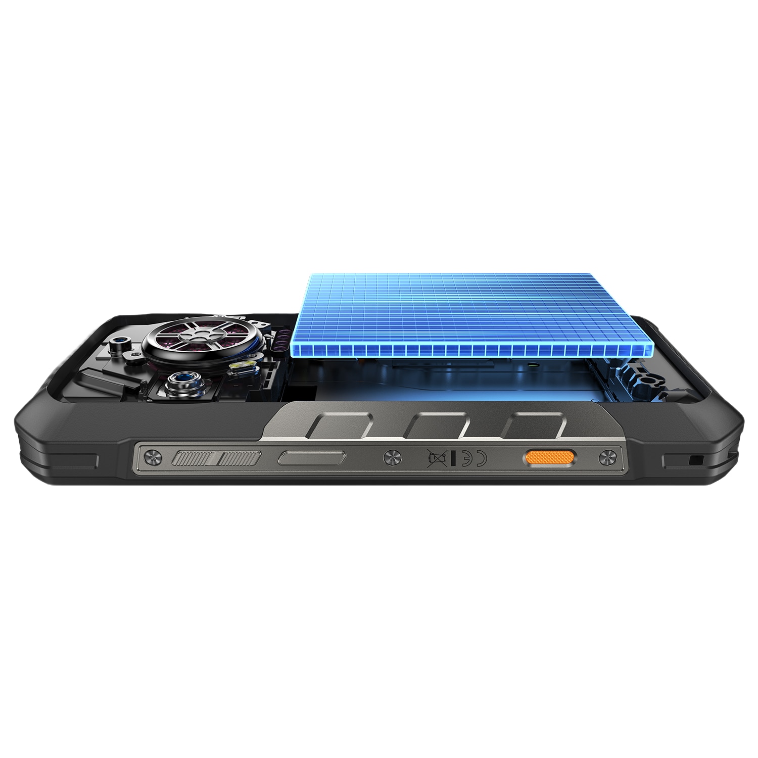 Telefon mobil Ulefone Armor 30 Pro, Dual SIM, 5G, Dual Display, 6.95' 120Hz Full HD+, MTK Dimensity 7300x, 32GB RAM (16GB + 16GB RAM), 512GB, 12800mAh, 66W, NFC, Android 15