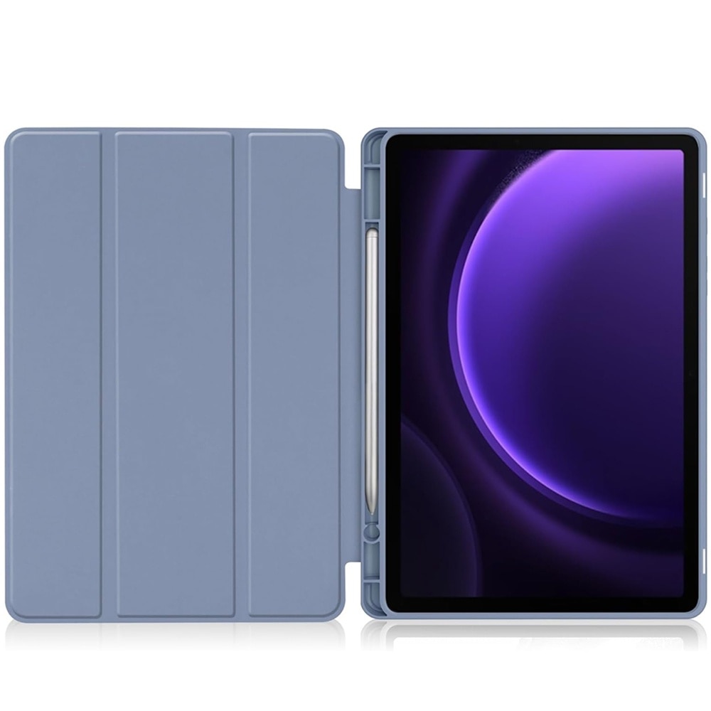 Husa compatibila cu Xiaomi Redmi Pad SE, 11 inchi, Tip carte, Comando Tab Protect, Protectie completa, Functie Stand, Mov
