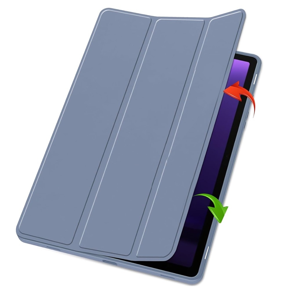 Husa compatibila cu Xiaomi Redmi Pad SE, 11 inchi, Tip carte, Comando Tab Protect, Protectie completa, Functie Stand, Mov