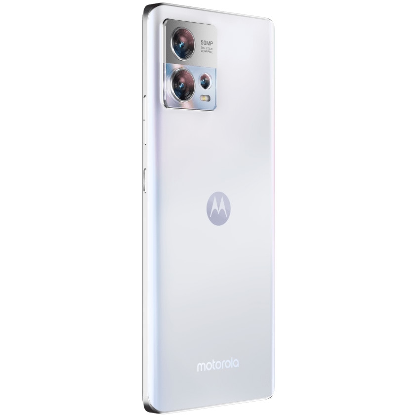 RESIGILAT: Telefon mobil Motorola Edge 30 Fusion, Dual SIM, 128GB, 8GB RAM, 5G, Aurora White