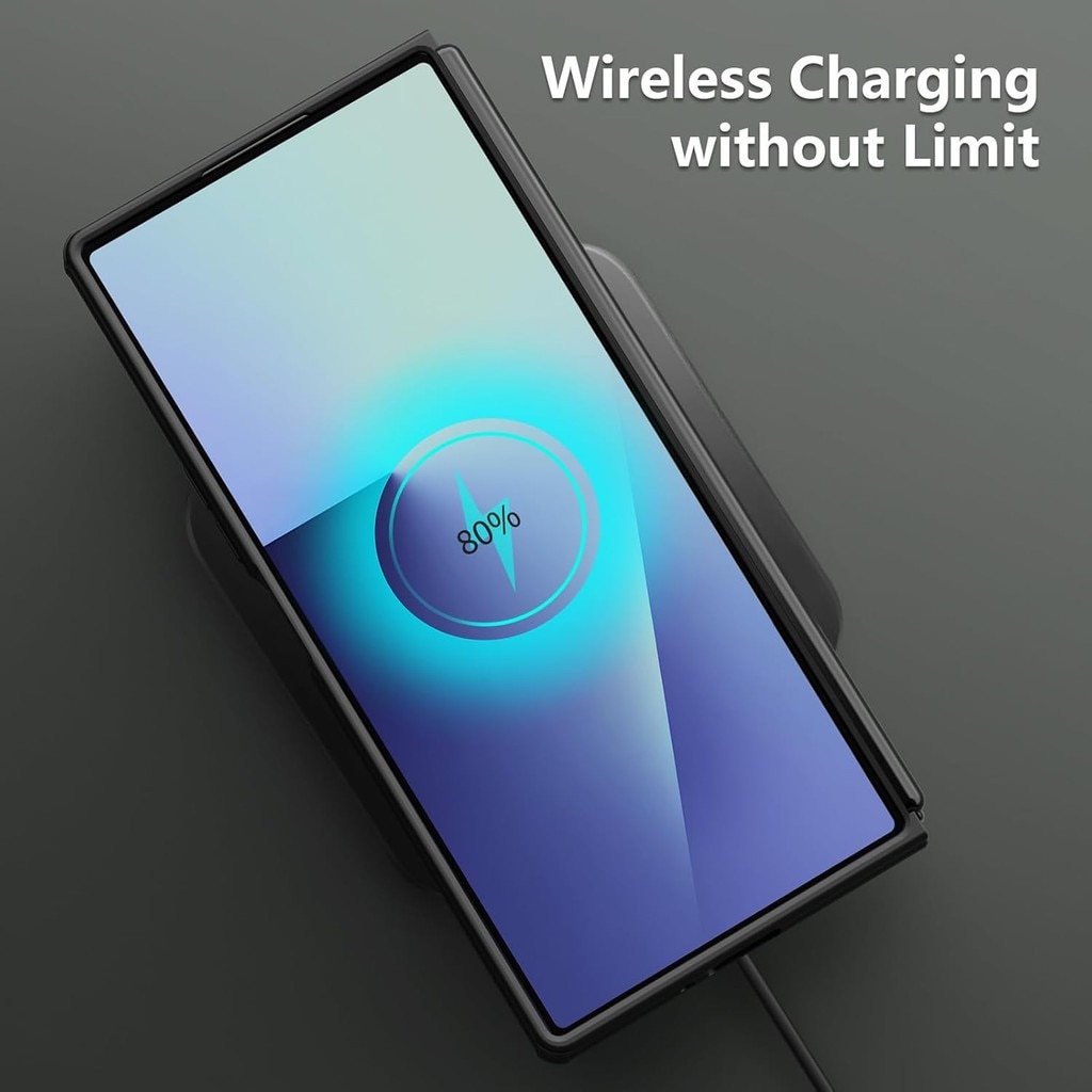 Carcasa Nillkin pentru Samsung Galaxy Z Fold 8 Ultra, silicon lichid, negru, cu stylus