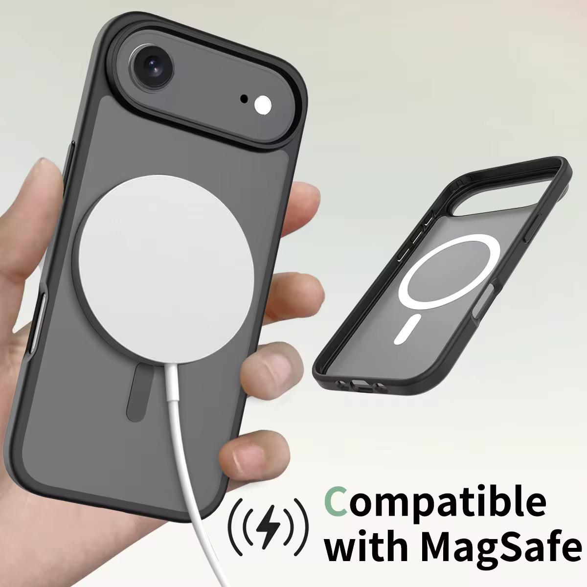 Husa de Protectie, Compatibila Apple iPhone 17 Pro, OG Purple, MagSafe - Negru