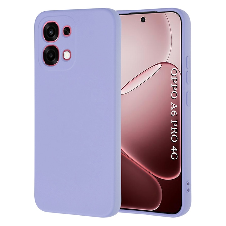 Husa pentru Oppo A6 Pro 4G / A6 Pro 5G - Techsuit SoftFlex - Light Purple