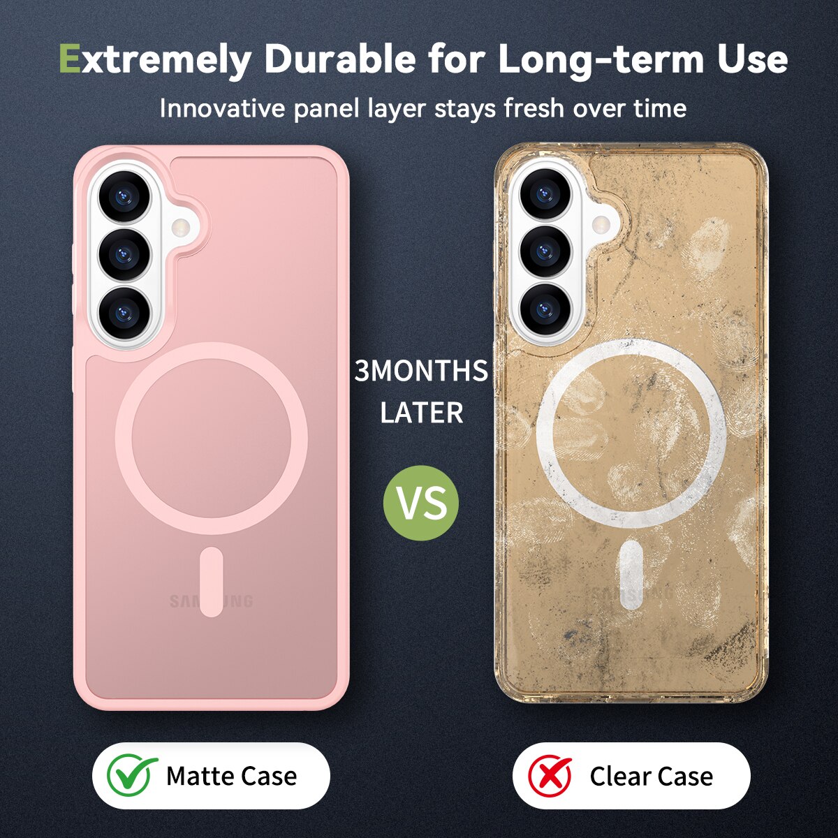 Husa de protectie pentru Samsung Galaxy S25 Plus, Omelivon, MagSafe, Incarcare Wireless, Antisoc, Margini Ridicate pentru Protectia Ecranului si a Camerelor, Materiale Premium, Roz deschis