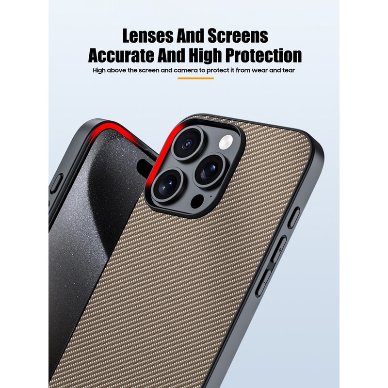 Husa telefon, Compatibil cu iPhone 16, protectie completa, material hibrid, 6.1 inch