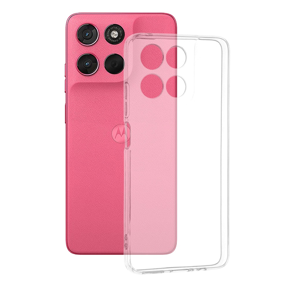 Husa pentru Motorola Moto G57 Power / G67 Power - Techsuit Clear Silicone - Transparent