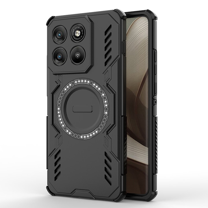 Husa pentru Motorola Edge 70 - Techsuit ArmorMag Case - Black