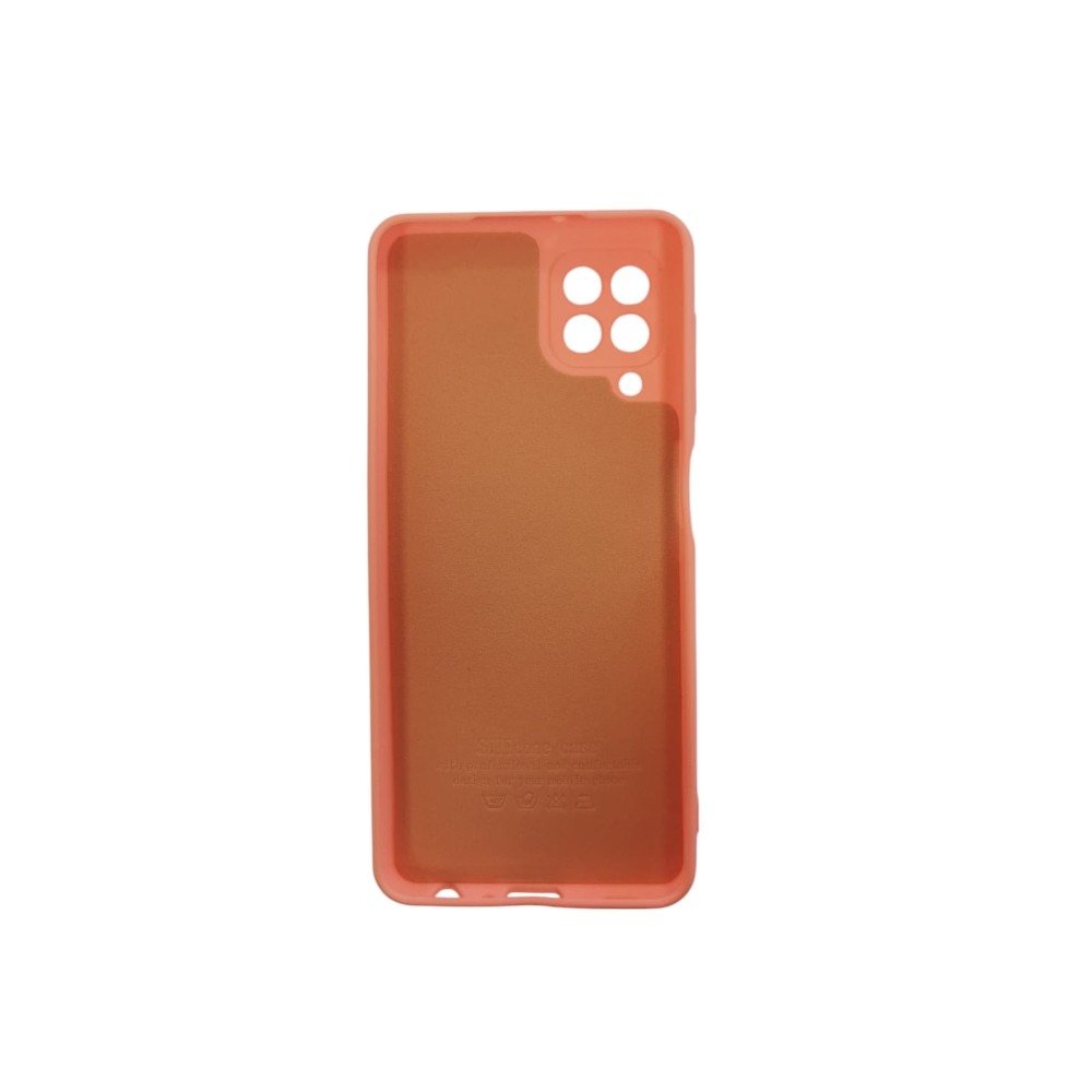 Husa Silicone Ring, pentru Samsung Galaxy A22 4G, inel rotativ, stand si grip, microfibra, Roz Deschis