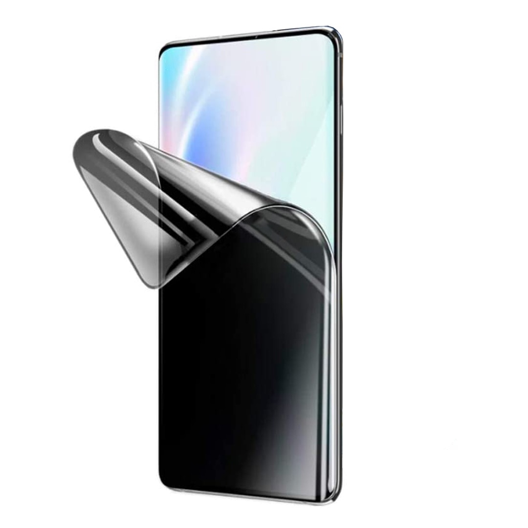 Folie new PRIVACY compatibila cu Samsung Galaxy S25 Plus, S25+, Silicon Mat, Hydrogel Regenerabil, Flexible Hydro-Crystal, Anti-Spy, Instalare usoara, Full Protection, OPTIM SOLUTION