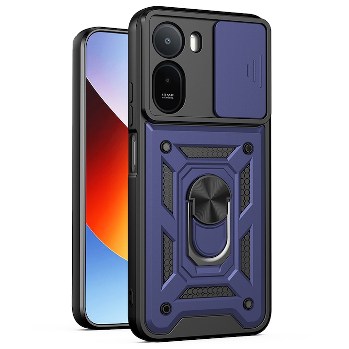 Husa pentru Xiaomi Redmi A7 Pro 4G - Techsuit CamShield Series - Blue