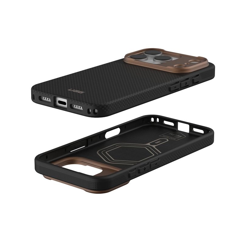 Husa UAG Fibr Armr compatibila cu iPhone 17 Pro, Negru